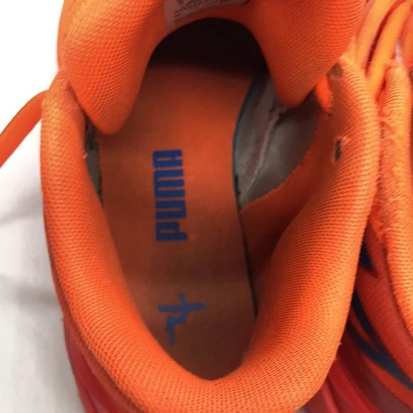 Mens PUMA MB.02 Supernova 376442-01 Orange/Blue USED Without Box Sz 6 - Picture 6 of 12